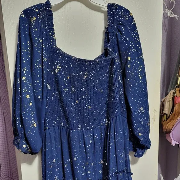 Ivy City Co Starry Night Dress 5x - Picture 1 of 3